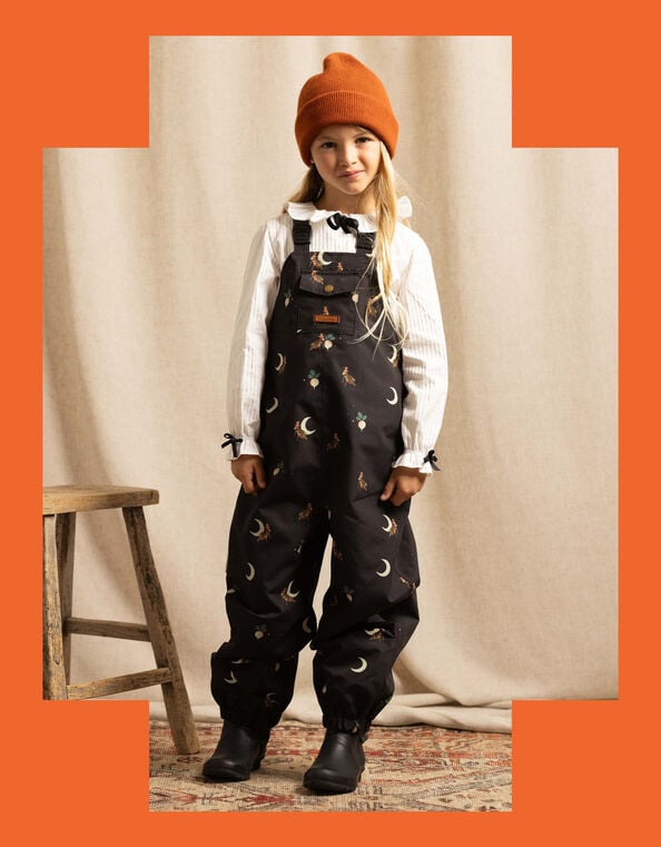 T&ouml;astie All Season Waterproof Dungarees, Blue (NAVY), large