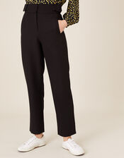Smart Tapered Trousers, Black (BLACK), large