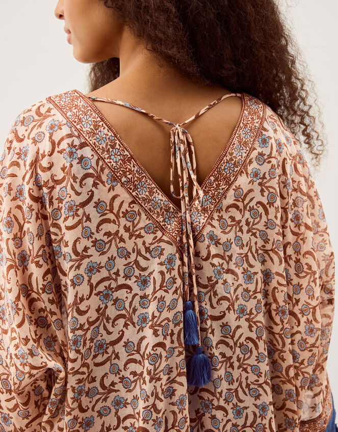 Ari Floral Print Midi Kaftan, , large