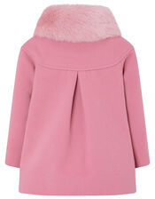 Baby Heart Pocket Coat, Pink (PINK), large