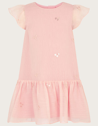 Baby Scatter Sequin Party Dress, Pink (PINK), large