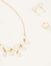 Pearly Rose Jewellery Set, , large