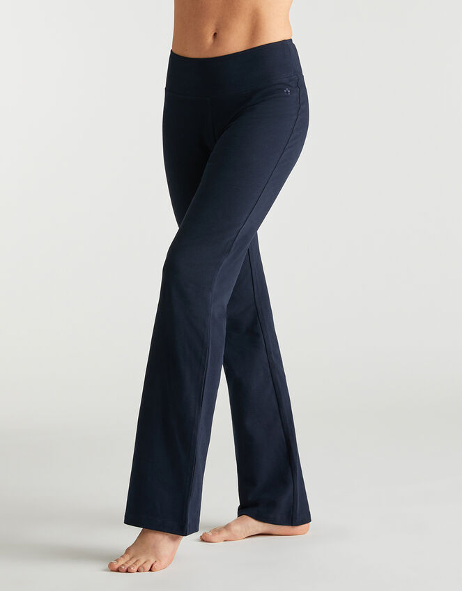 M Life Lotus Yoga Pants Blue