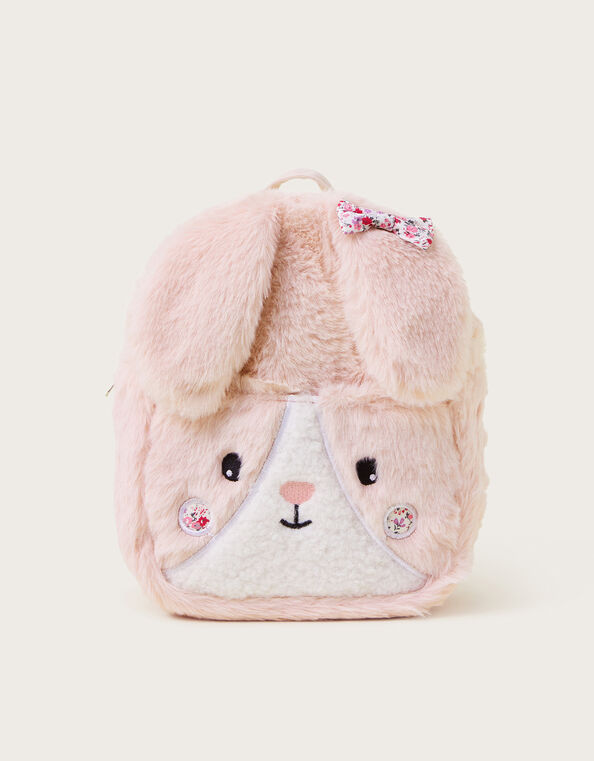 Betsy Faux Fur Bunny Backpack, , large