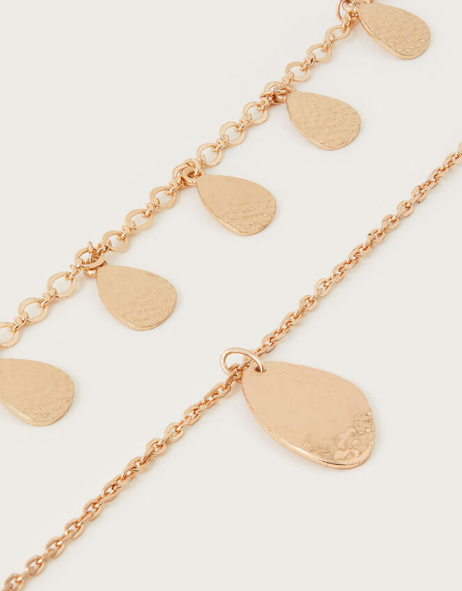 Disc Charm Layered Necklace, , large