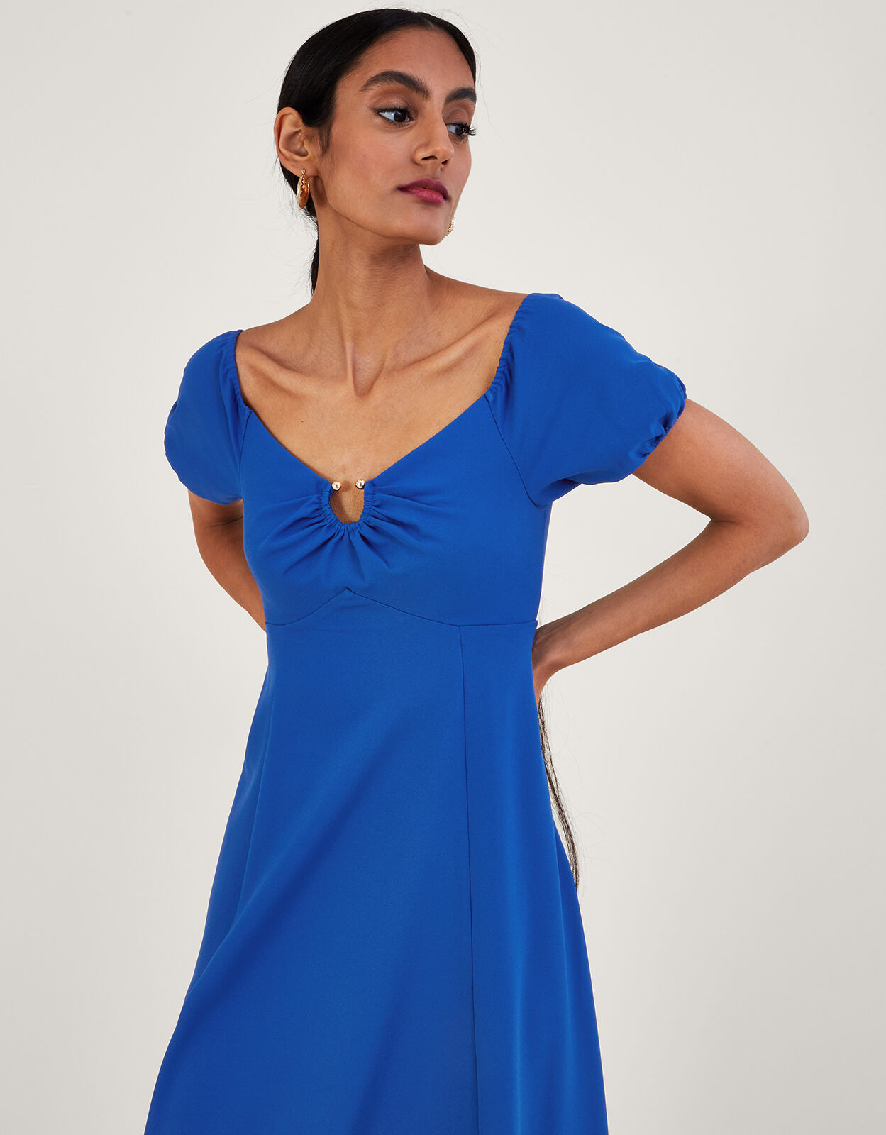 Cobalt sales bardot dress