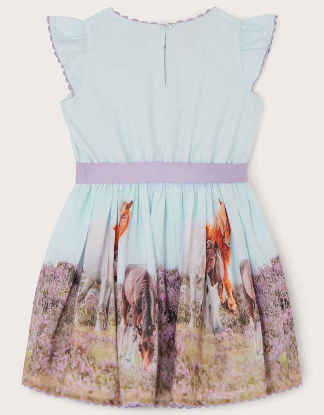 Wild Horse Dress WWF-UK Collaboration, Blue (PALE BLUE), large