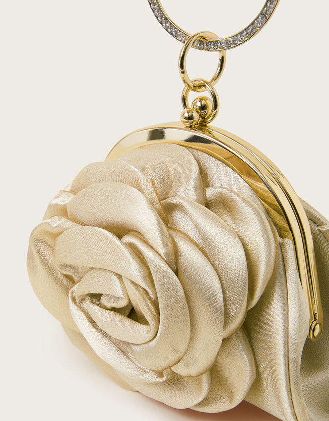 Oversized Rose Bangle Mini Bag, , large