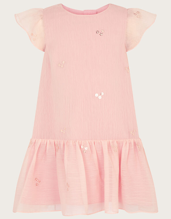 Baby Scatter Sequin Party Dress, Pink (PINK), large