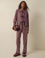 Charlie Check Print Long Pyjamas Set, Multi (MULTI), large
