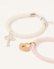 Pearl Keepsake Encased Bracelet Twinset, , large