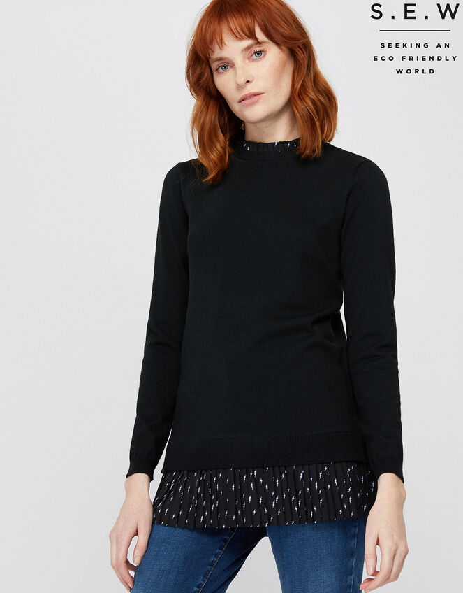 Blair 2-in-1 Jumper, Black (BLACK), large