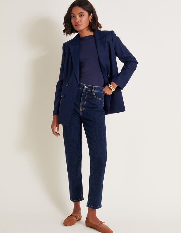 Vera Slim Fit Jeans, Blue (DENIM BLUE), large