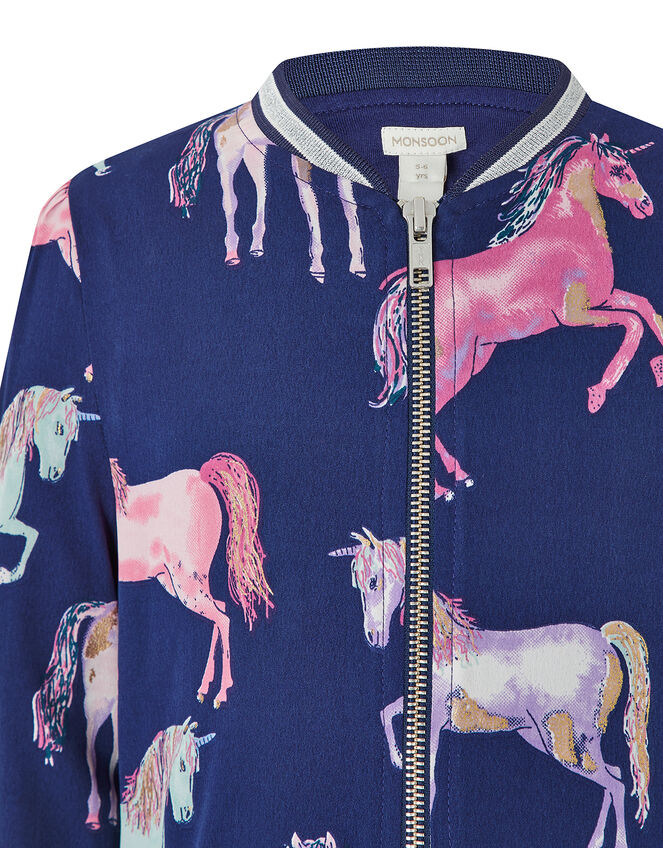 Effe Unicorn Bomber in Recycled Polyester, , large