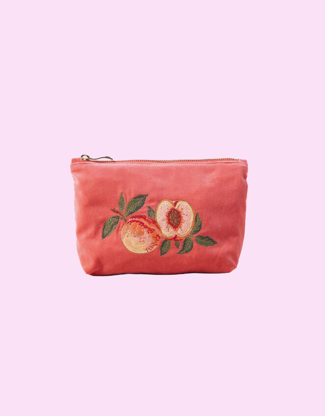 Elizabeth Scarlett Summer Peach Mini Pouch, , large