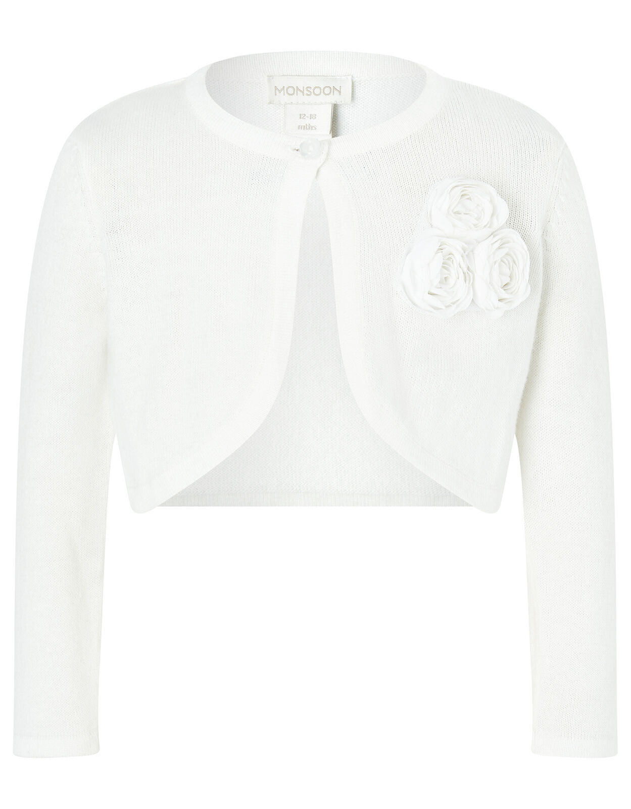 ivory cardigan baby girl