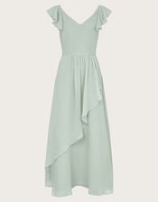 Indi Tie-Back Prom Dress, Green (SAGE), large