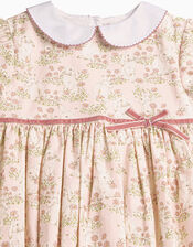 Trotters Bunny Peter Pan Dress, Pink (PINK), large