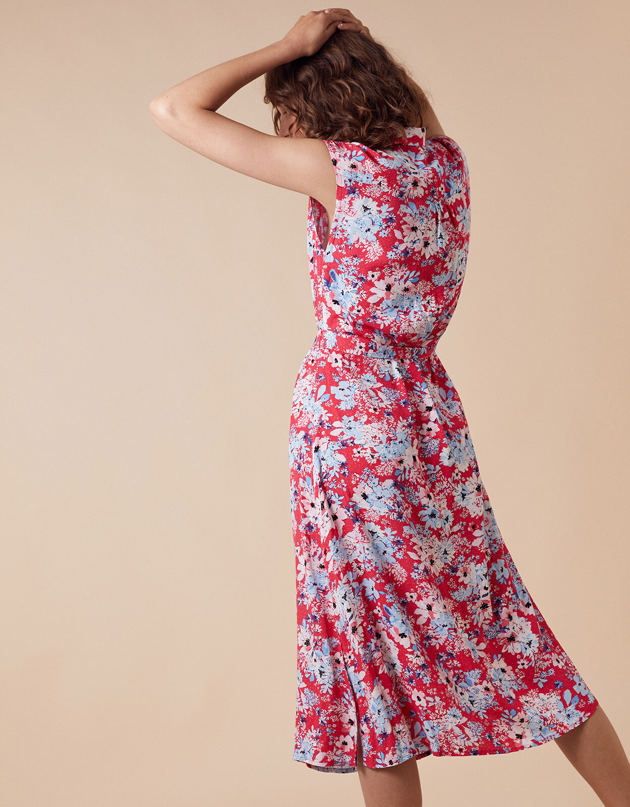 shirt dress floral print