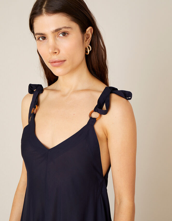 Relaxed Romper in LENZING��� ECOVERO���, Blue (NAVY), large