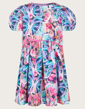 Butterfly Print Dress, Multi (MULTI), large