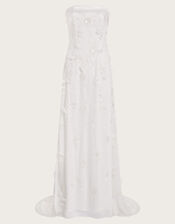 Eve Embellished Bridal Dress, Ivory (IVORY), large