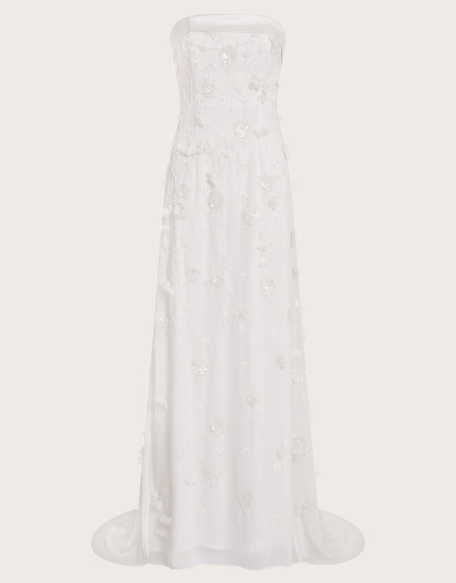 Eve Embellished Bridal Dress, Ivory (IVORY), large