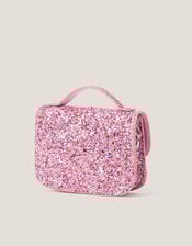 Glitter Satchel Bag & Hair Clips Set, , large