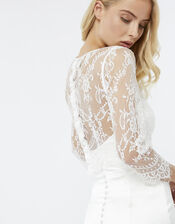 Cynthia Bridal Maxi Dress , Ivory (IVORY), large