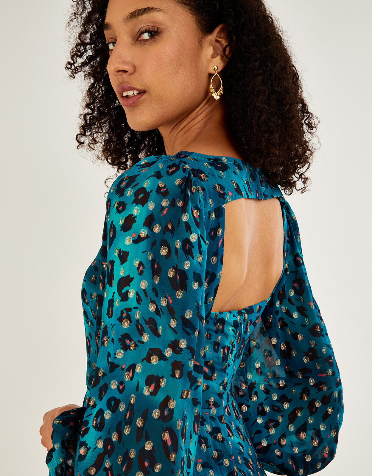 Monsoon shop leopard dress