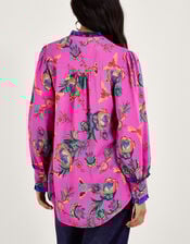 Jordann Floral Print Blouse, Pink (PINK), large