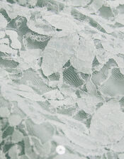 Thea Lace Sequin Top, Green (SAGE), large