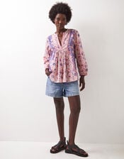 East Imogen Floral Blouse, Multi (MULTI), large