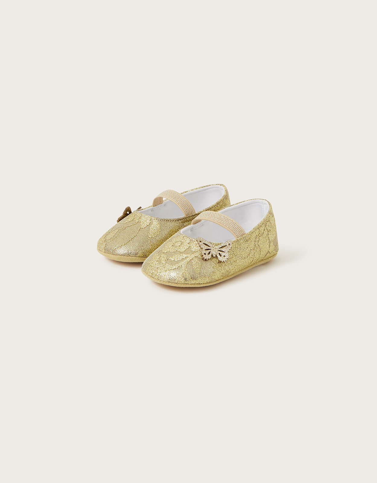 Baby gold shoes uk hot sale