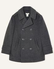 Smart Peacoat, Grey (GREY), large