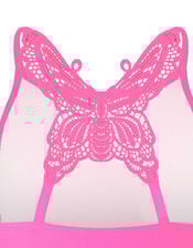 Butterfly Laser-Cut Bikini Set, Pink (PINK), large