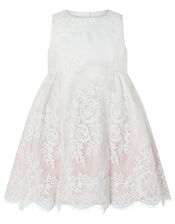 Baby Victoria Ombre Lace Dress, Pink (PINK), large