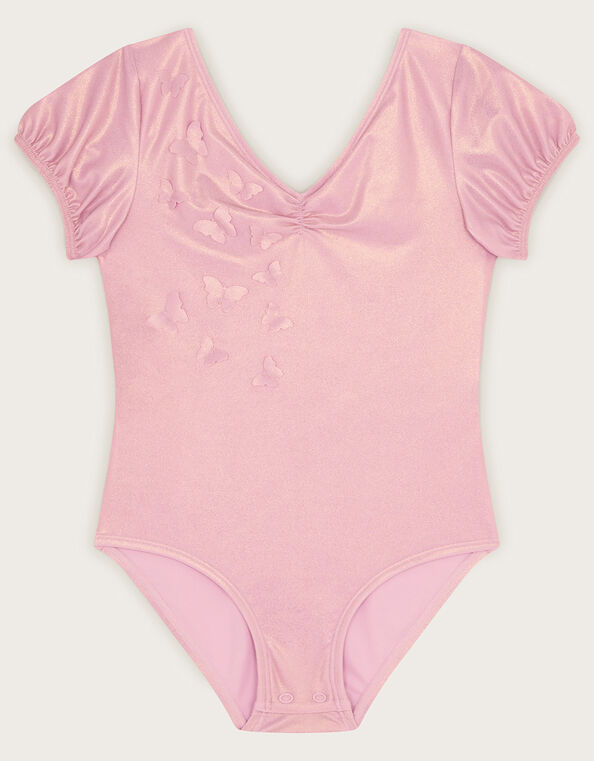 Land of Wonder Butterfly Leotard, Pink (PALE PINK), large