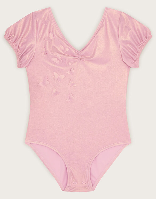 Land of Wonder Butterfly Leotard, Pink (PALE PINK), large