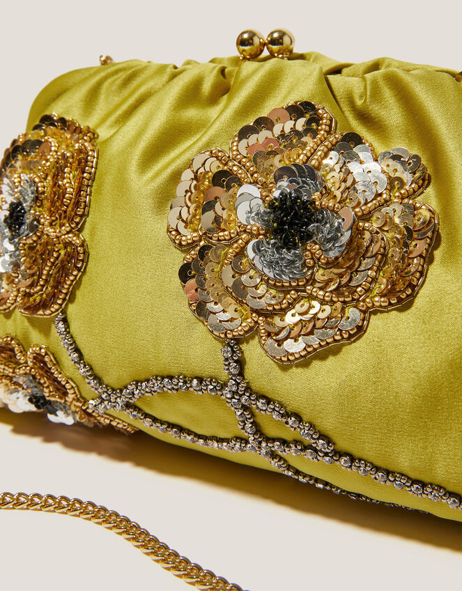 Embellished Clutch Oversized Gold Clutch Bag Sora Embellished
