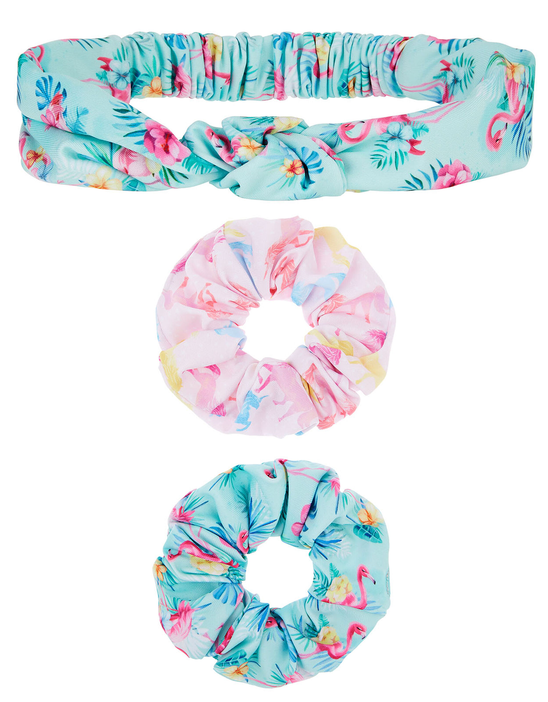Beach Club Bando and Scrunchie Set, , large