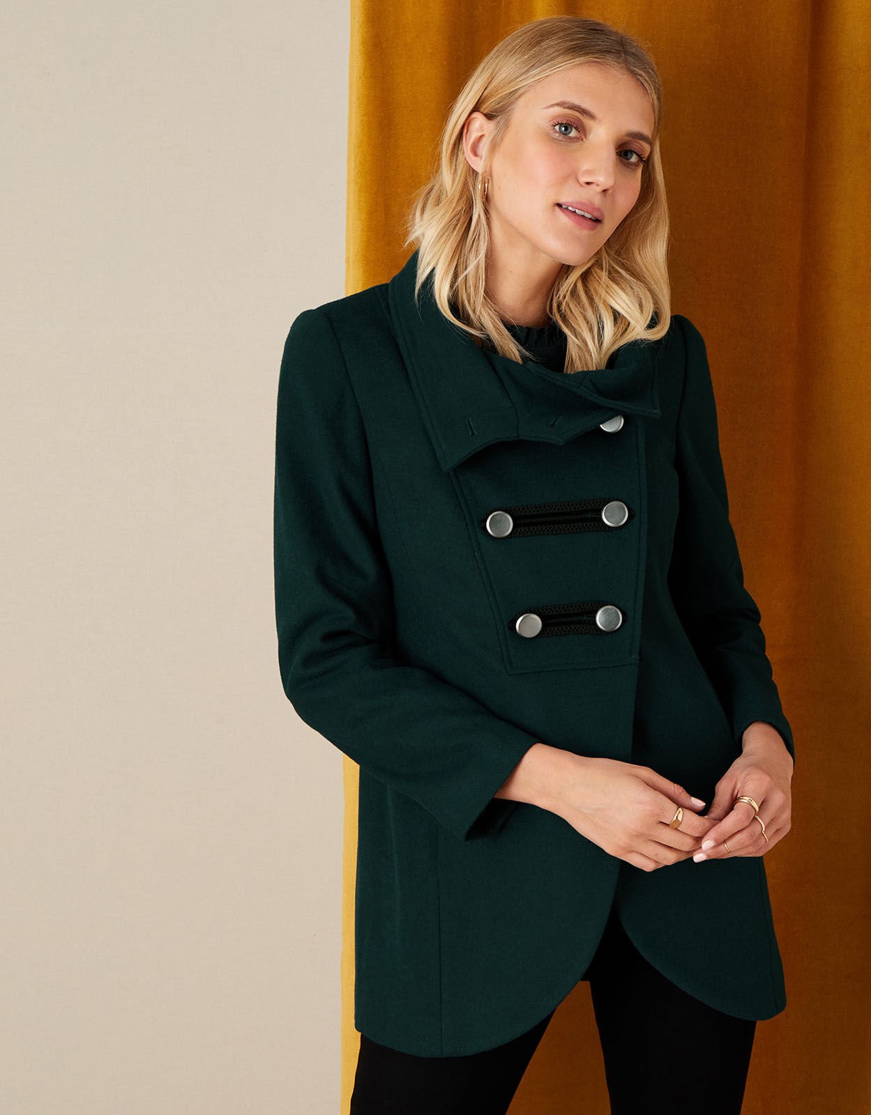 Ladies wool pea coat new arrivals