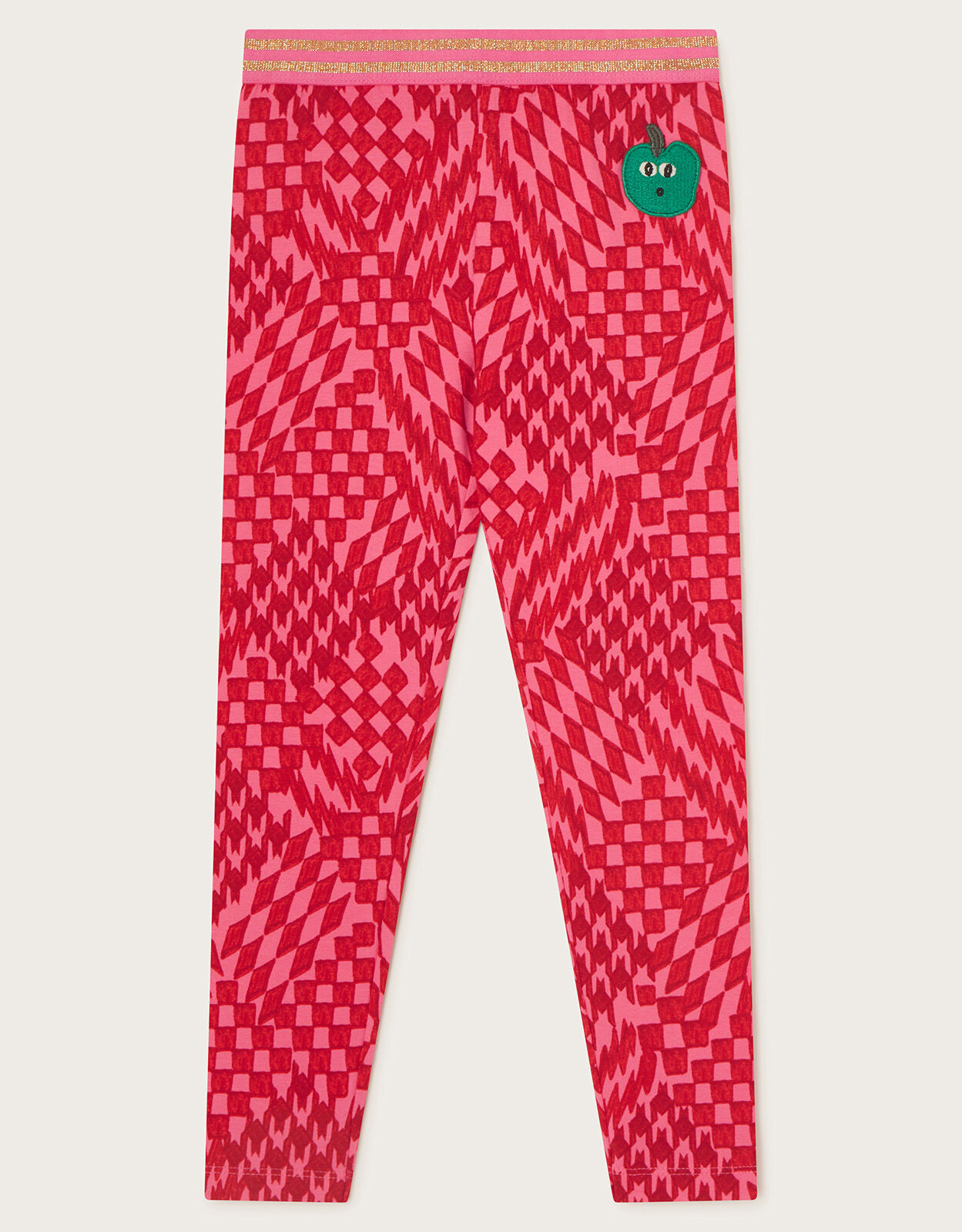 Red leggins girls top