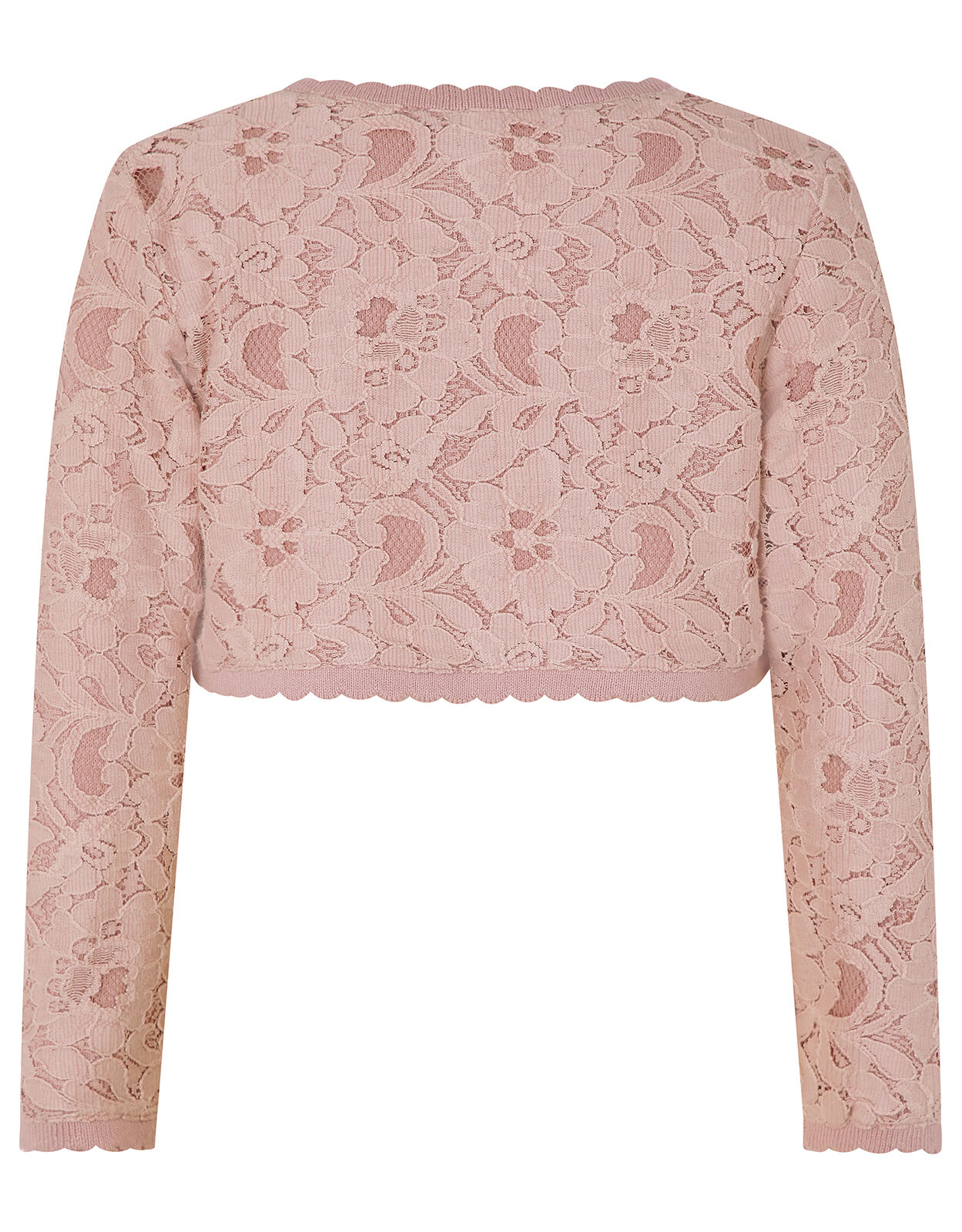 Pink clearance lace cardigan