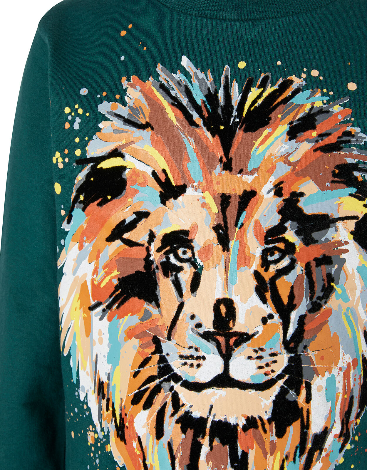 Lion print 2025 sweatshirt
