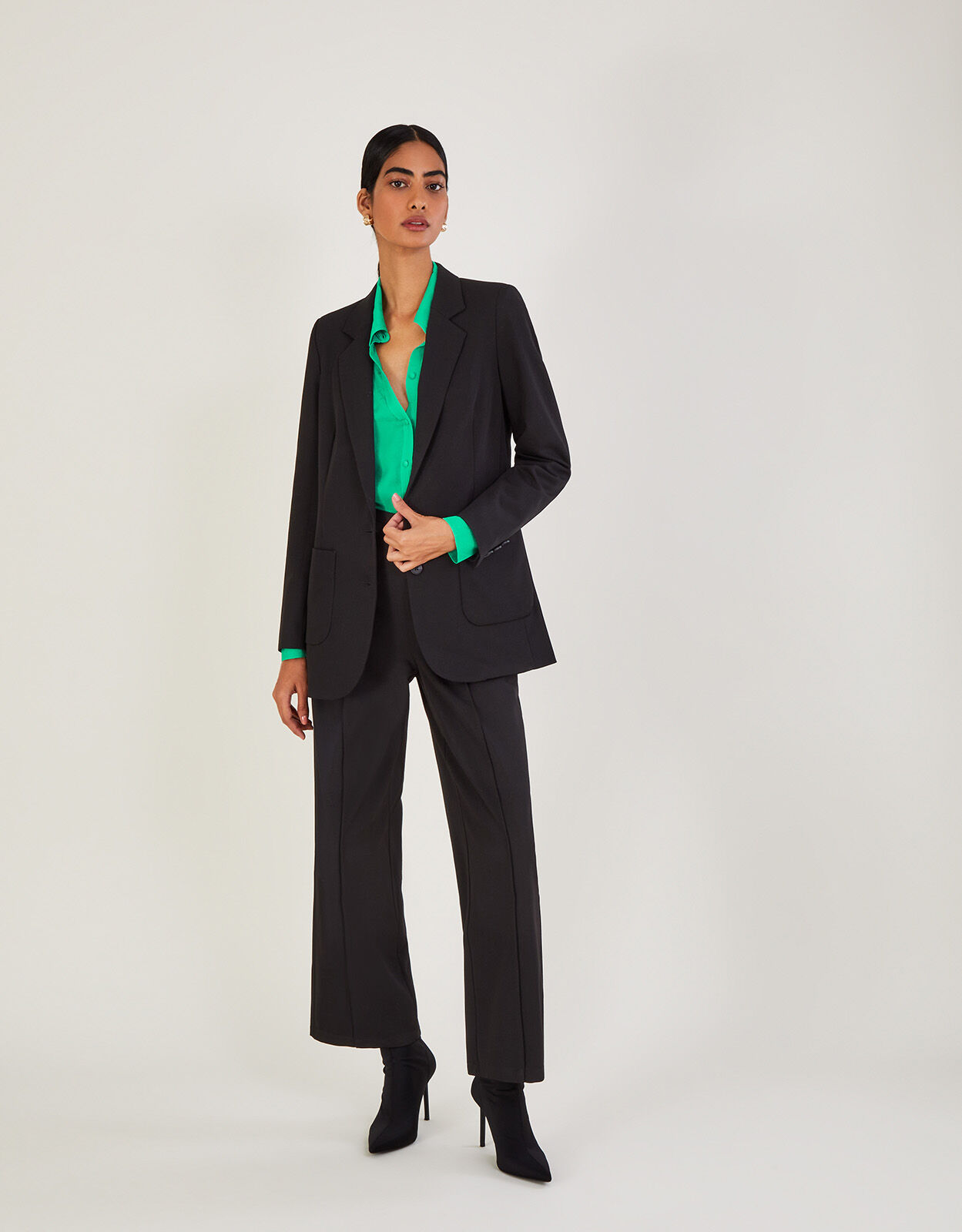 Lauren Plain Blazer Black