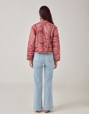 Maison Hotel Sujata Paisley Quilted Jacket, Red (RED), large