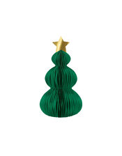 Meri Meri 10-Pack Honeycomb Christmas Trees, , large