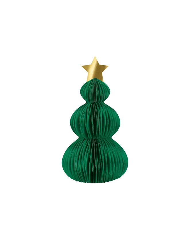 Meri Meri 10-Pack Honeycomb Christmas Trees, , large