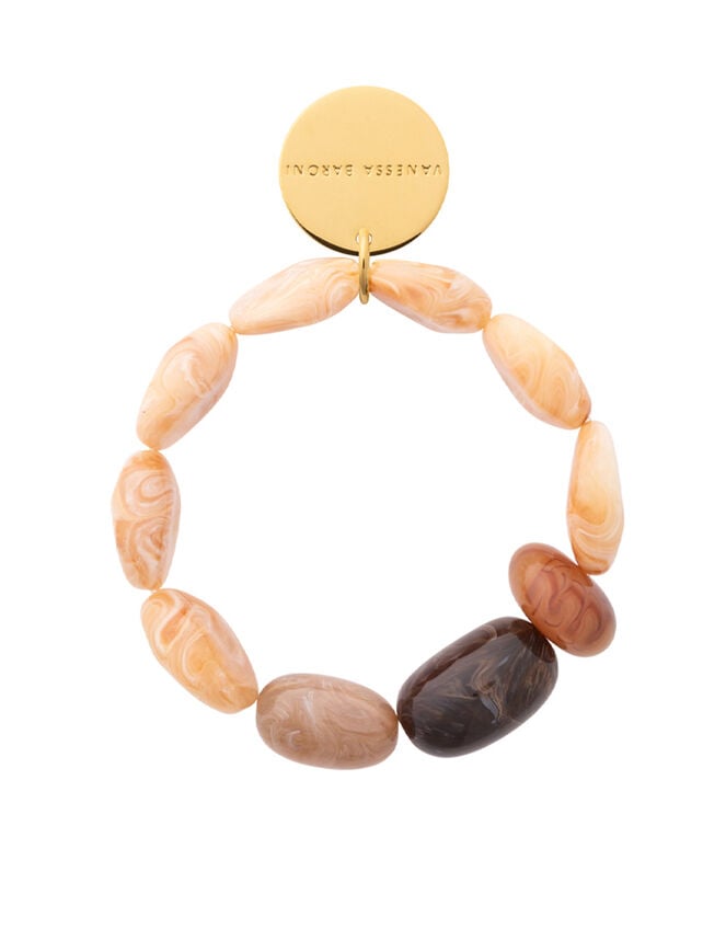 Creme Brulee Marble Bracelet, , large